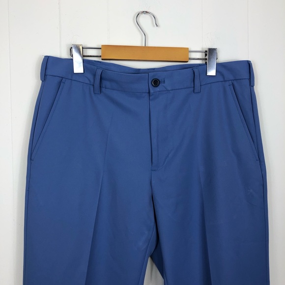 Izod Golf Slim Fit Light Blue Pants Sz 34x30 - Picture 3 of 14